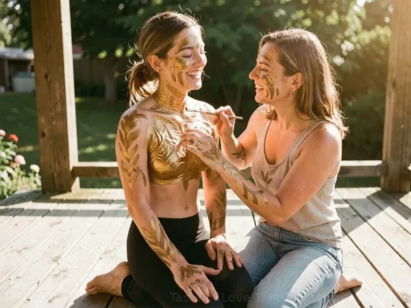 Body Painting at Taste of Love Tantra Festival Australia
