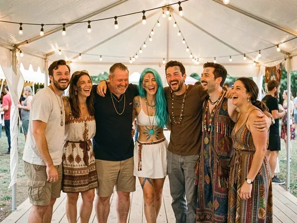 Group Celebration at Taste of Love Tantra Festival Australia