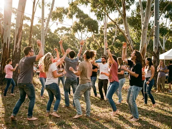 Group Ecstatic Dance at Taste of Love Tantra Festival Australia