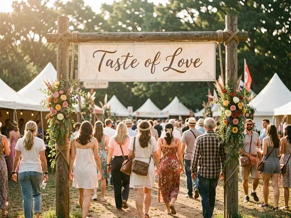 Welcome Gate at Taste of Love Tantra Festival Australia